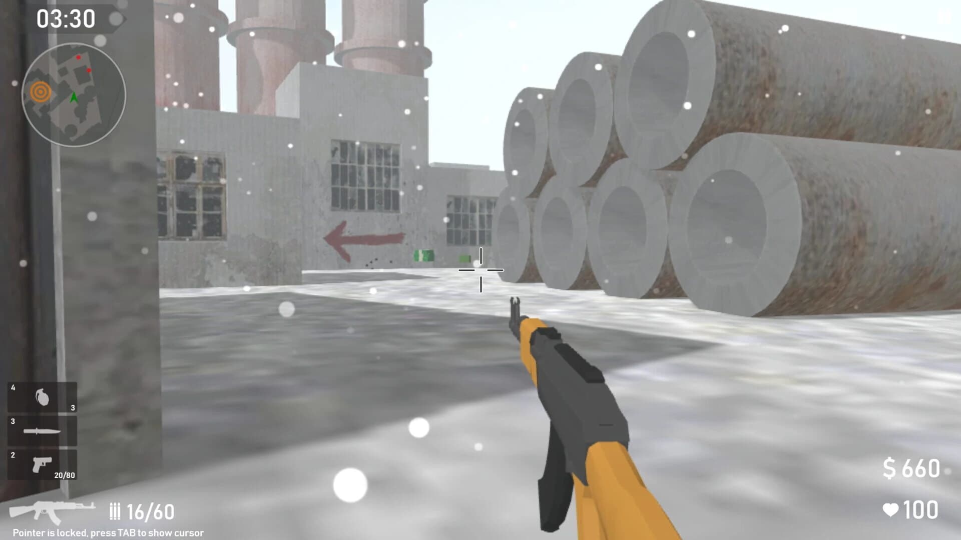 Winter Mercenary screenshot 2