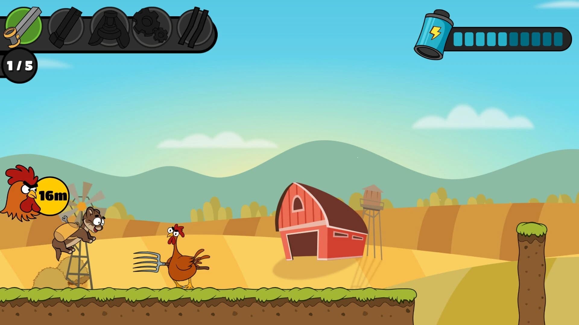 Wisly and the Chickens! screenshot 2