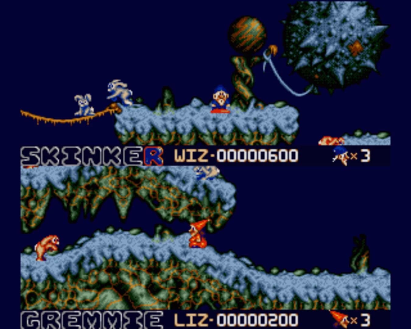 Wiz 'n' Liz screenshot 1