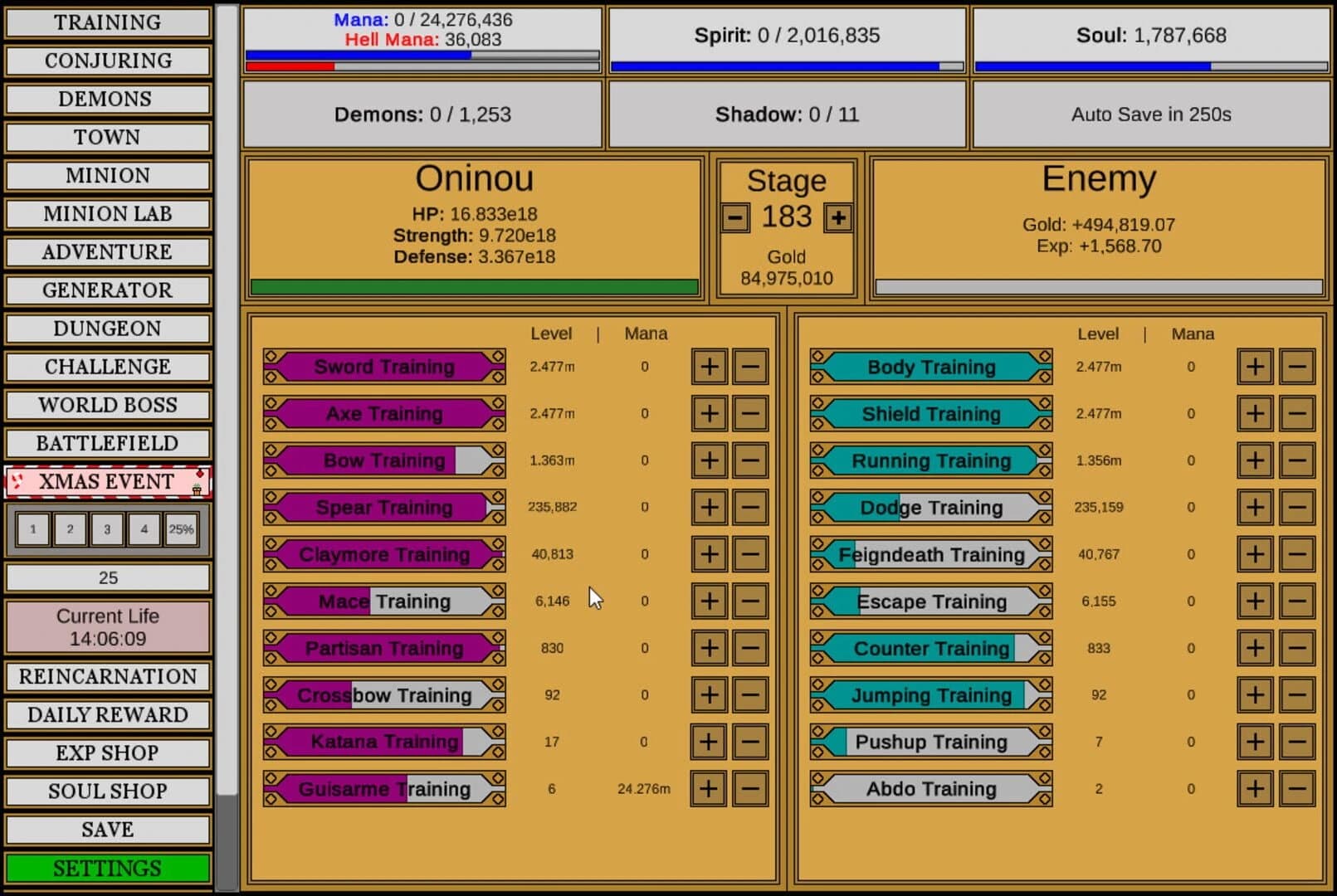 Wizard and Minion Idle screenshot 2