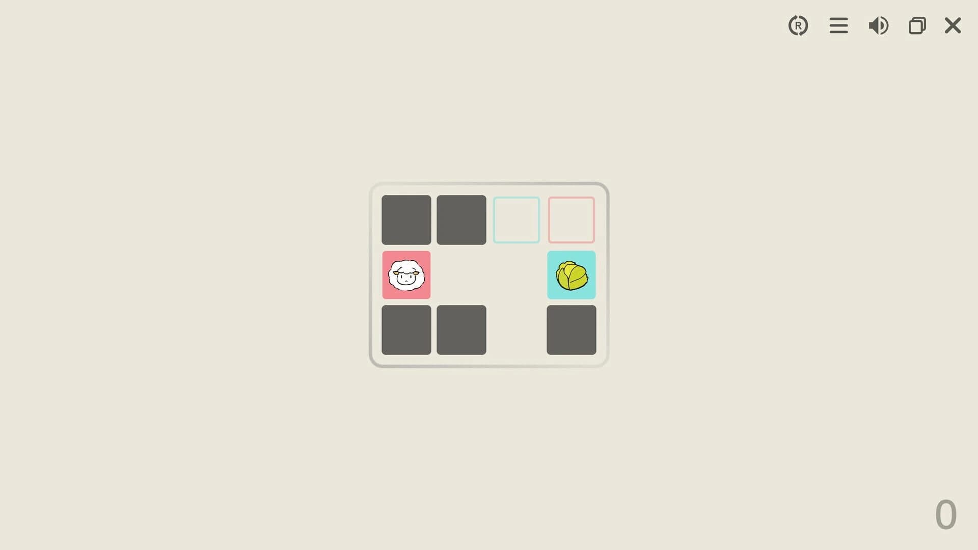 Wolf Sheep Cabbage screenshot 1