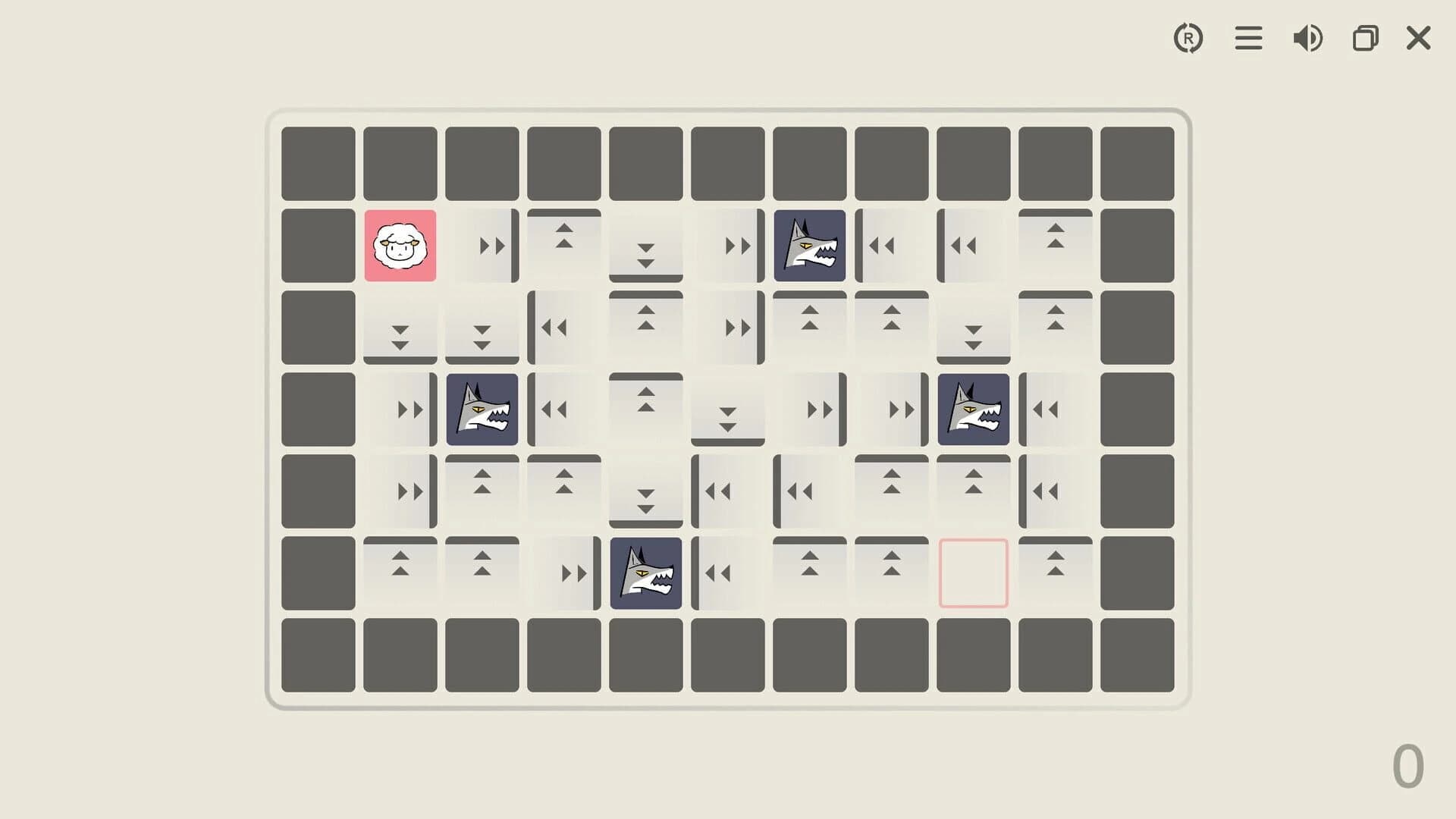 Wolf Sheep Cabbage screenshot 4
