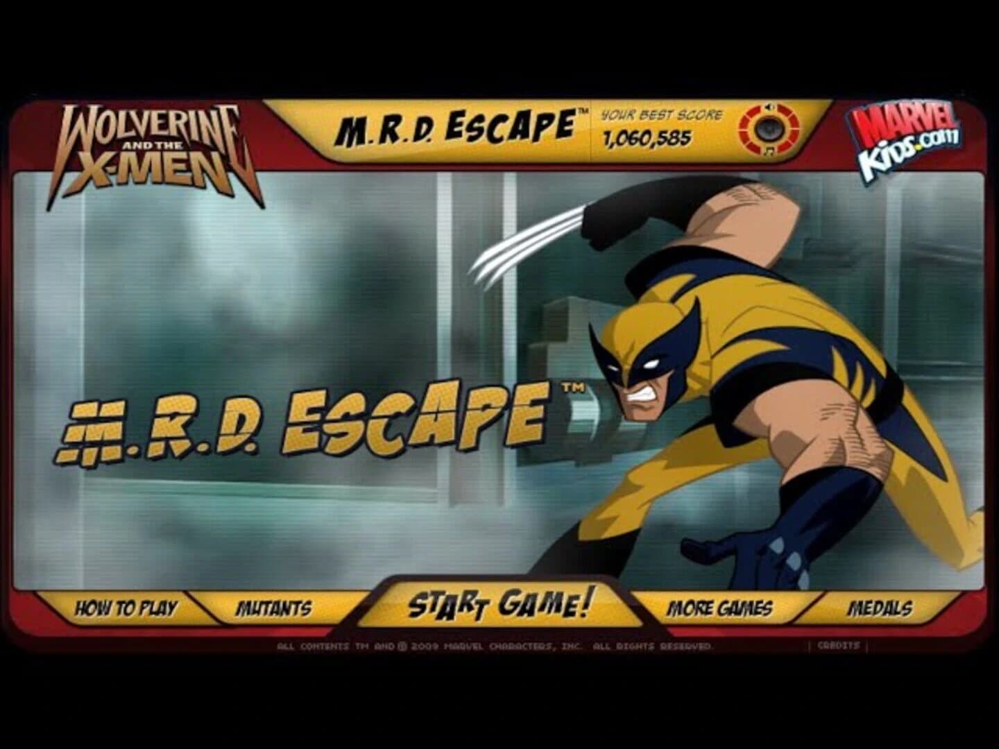 Wolverine M.R.D. Escape screenshot 1