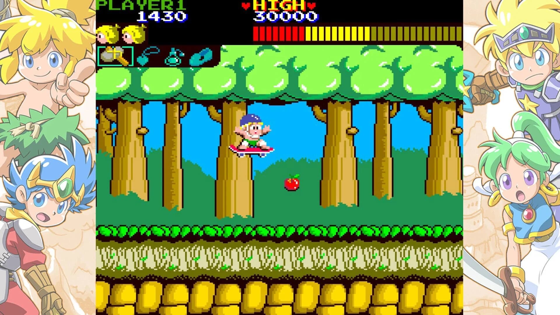 Wonder Boy Collection screenshot 1