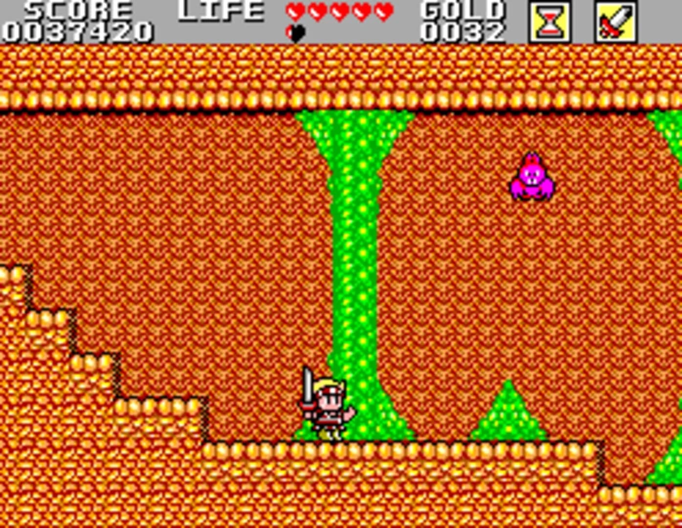 Wonder Boy in Monster Land screenshot 1