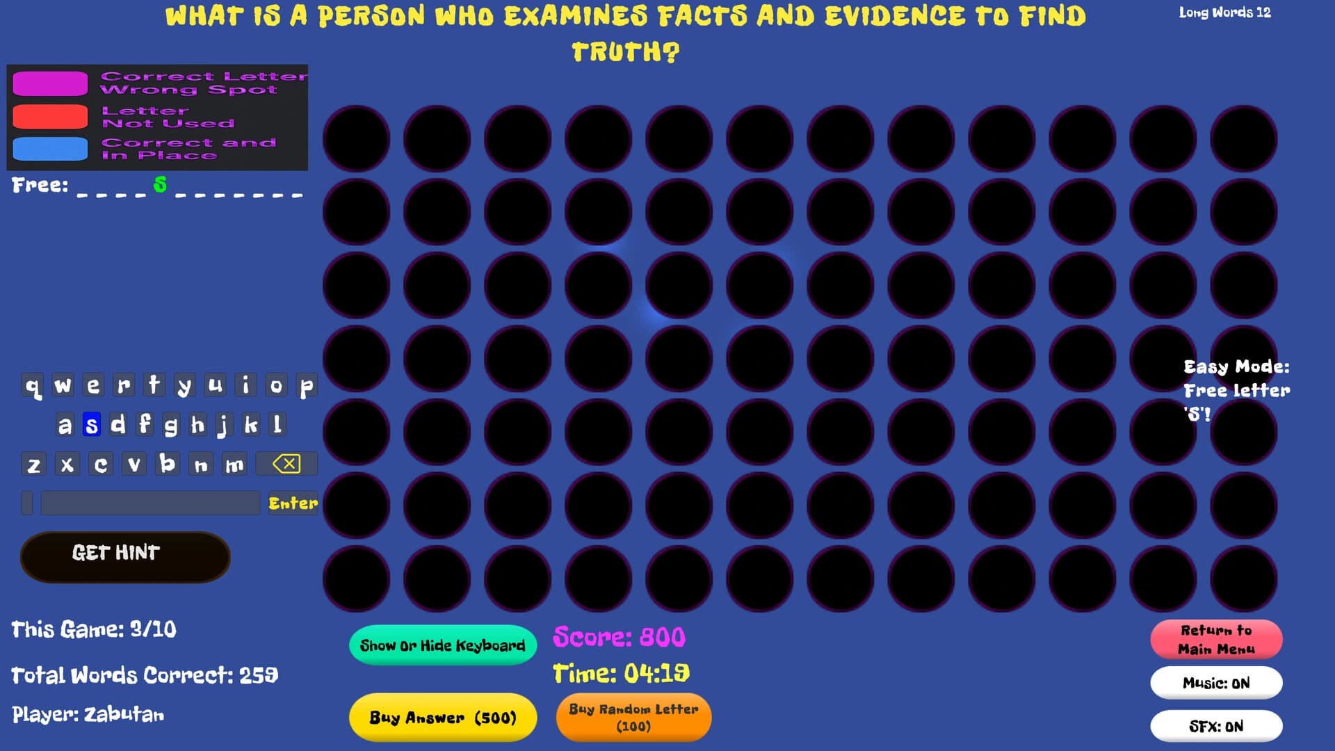 Word Charades screenshot 2