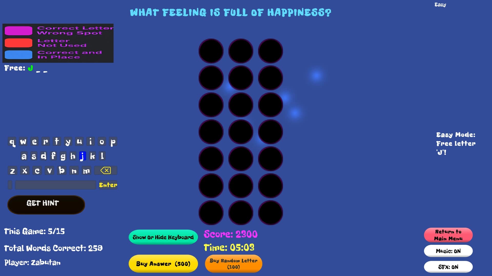 Word Charades screenshot 1