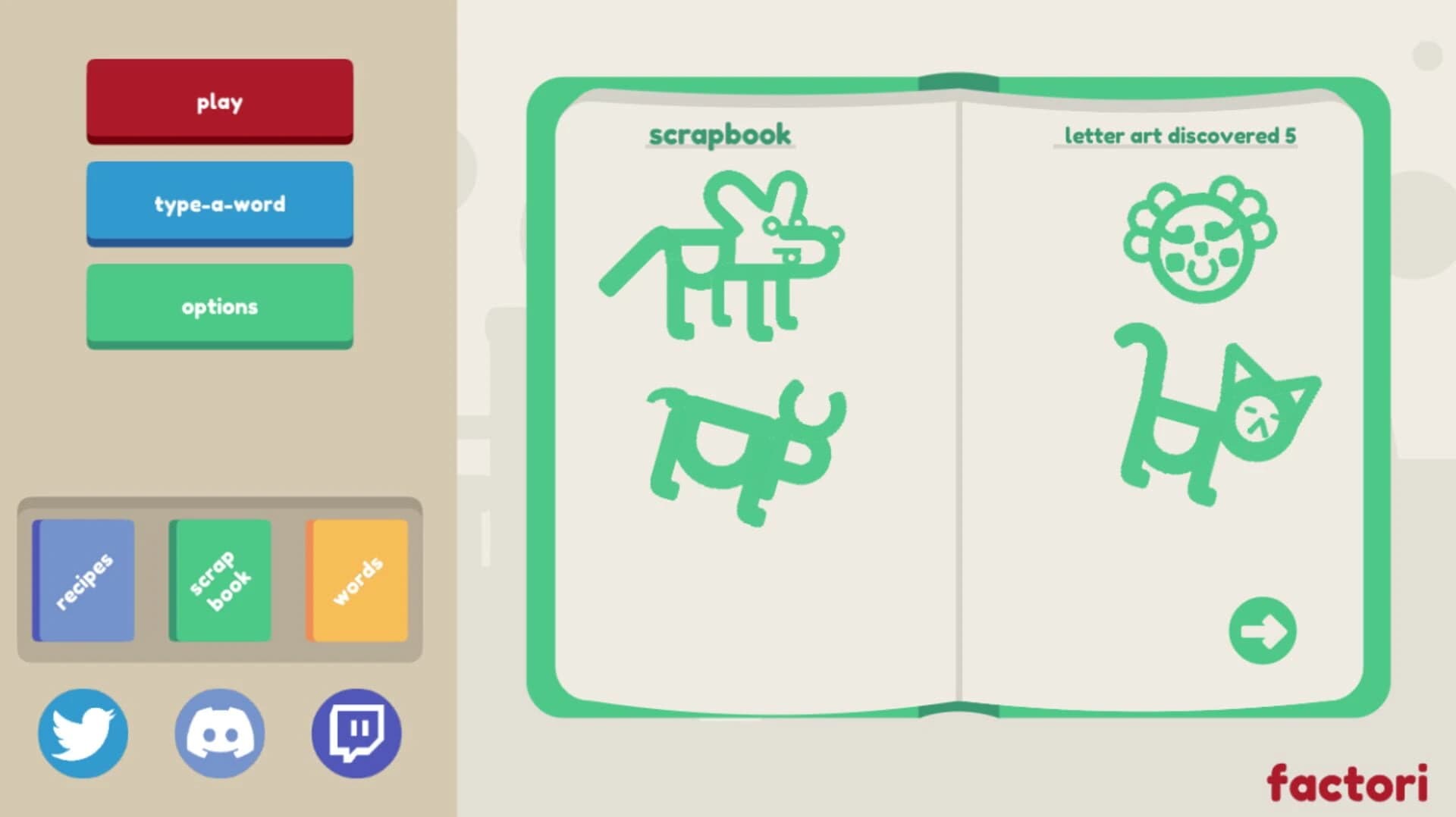 Word Factori screenshot 2