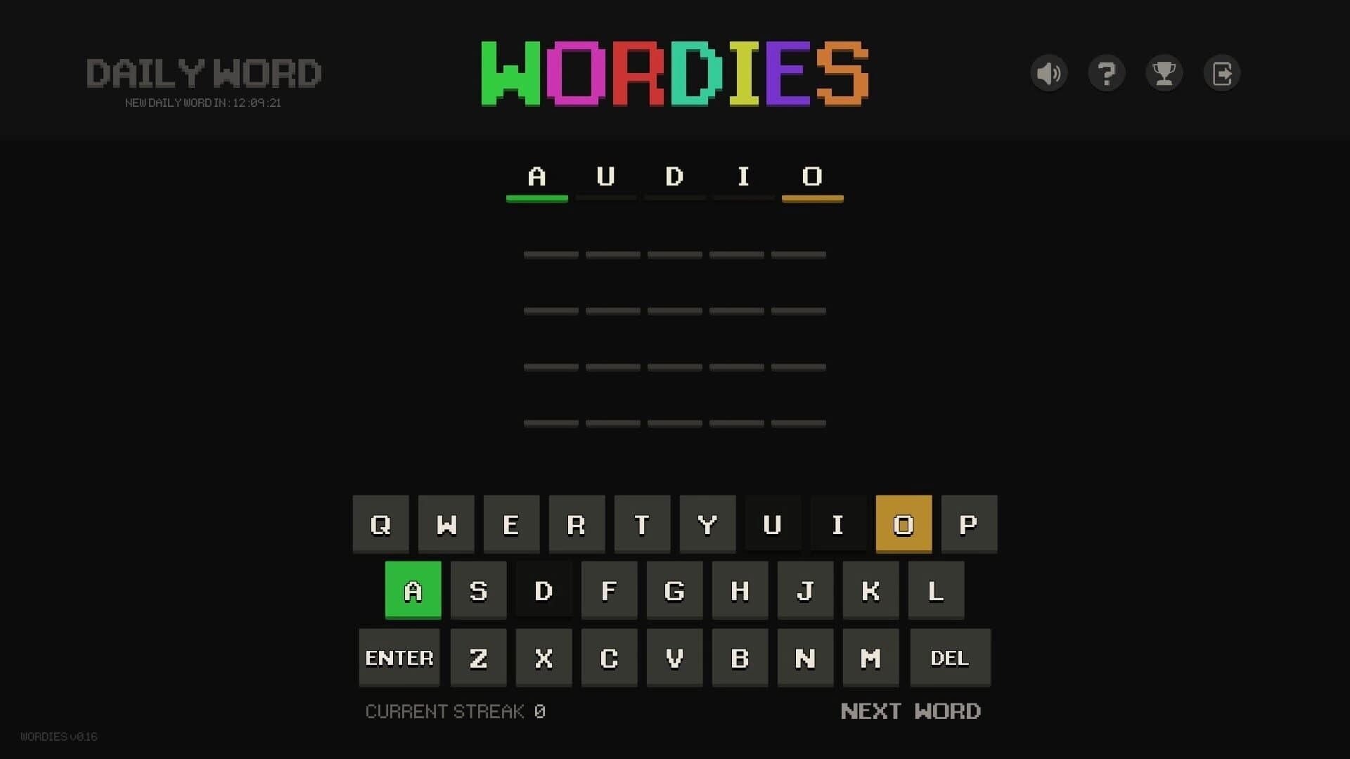 Wordies screenshot 2