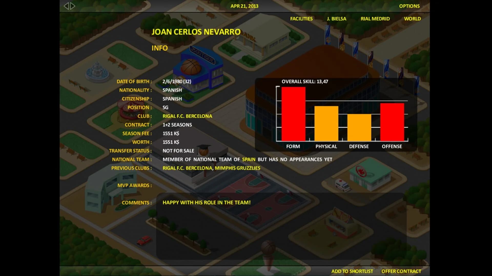 World Basketball Manager Tycoon screenshot 4