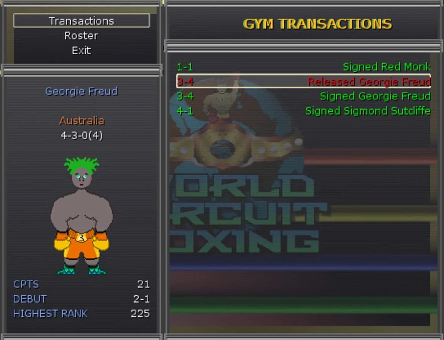World Circuit Boxing screenshot 5