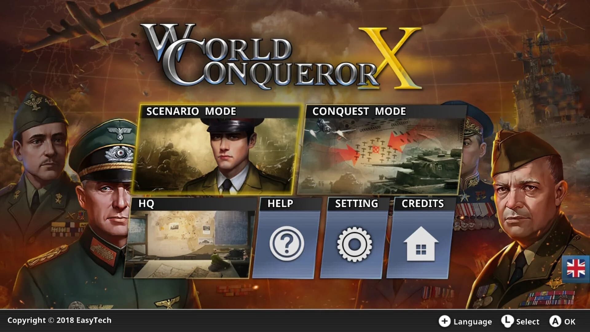 World Conqueror X screenshot 1