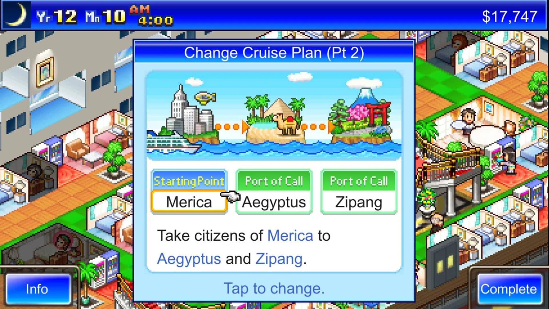 World Cruise Story screenshot 2