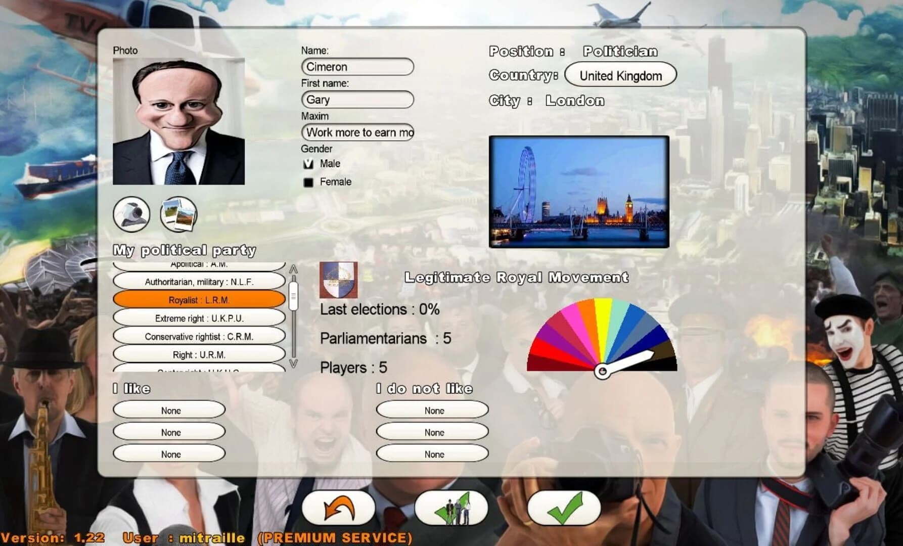 World of Leaders screenshot 1