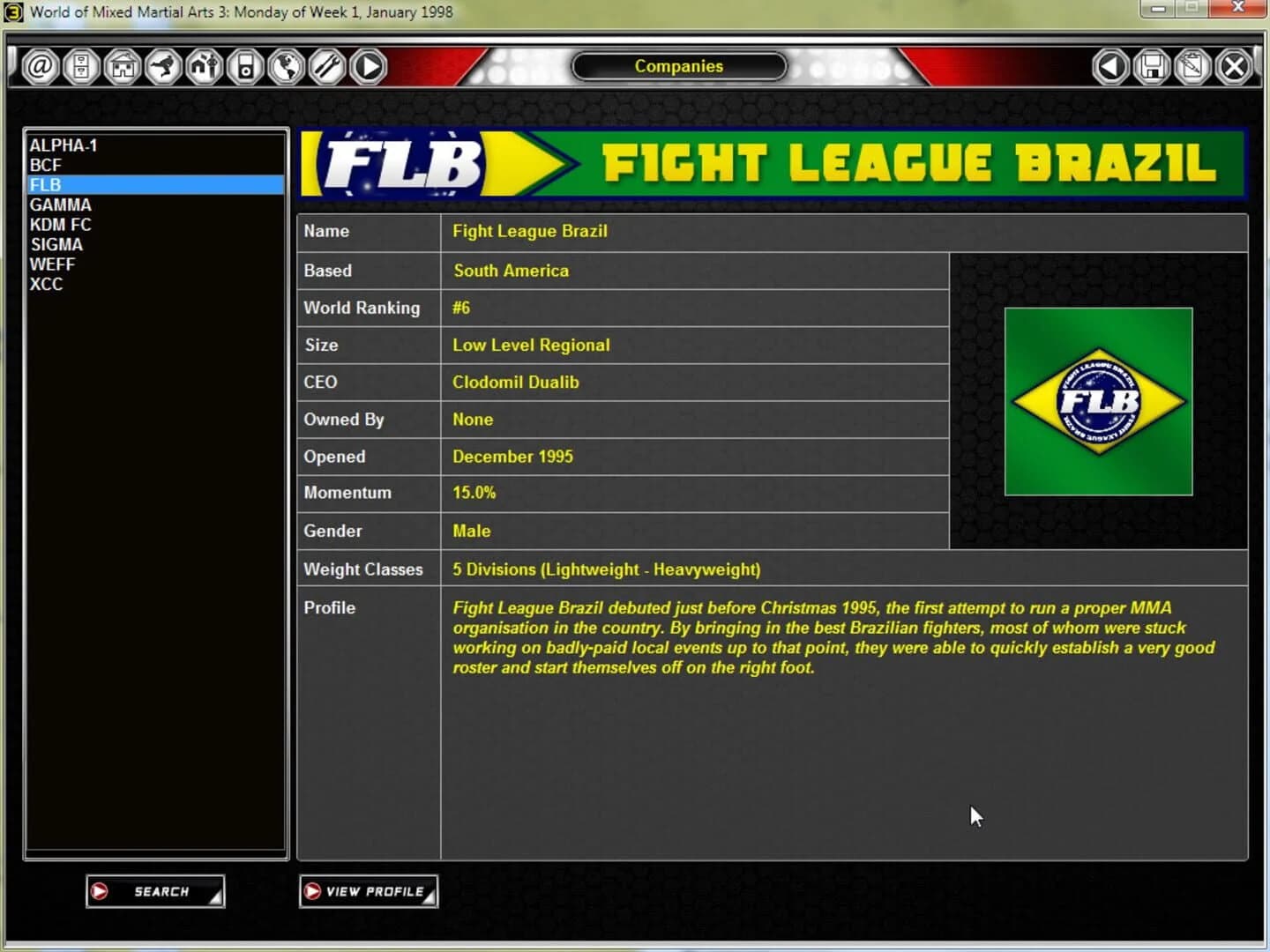 World of Mixed Martial Arts 3 screenshot 1