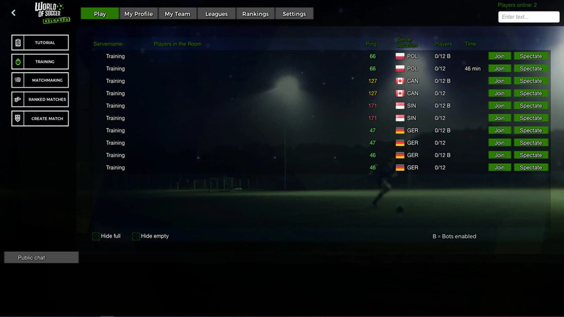 World of Soccer Reloaded screenshot 2