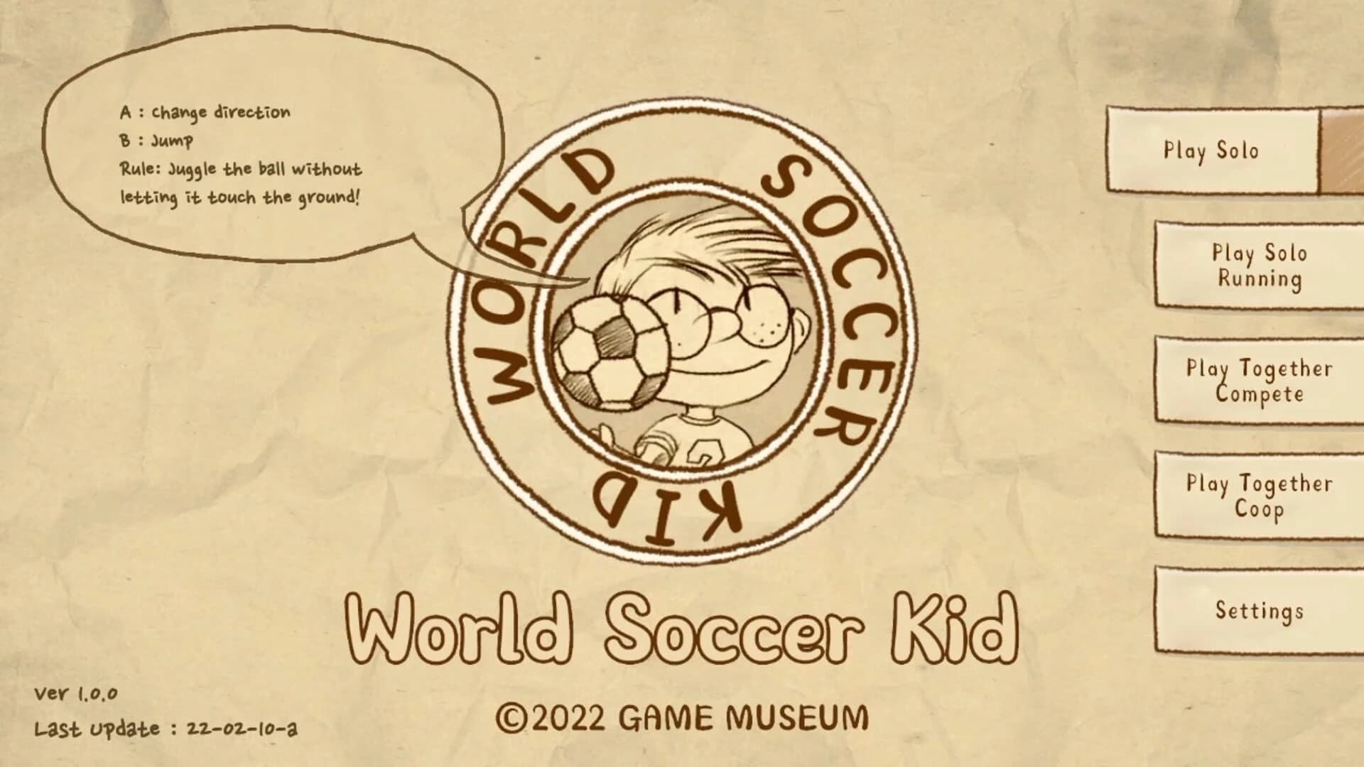 World Soccer Kid screenshot 1