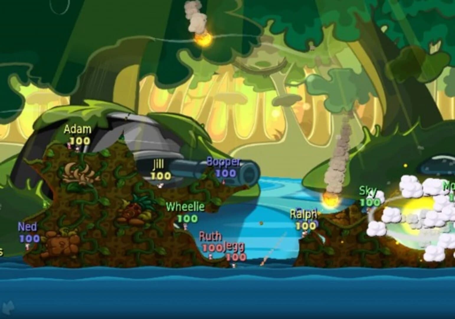 Worms: Battle Islands screenshot 1
