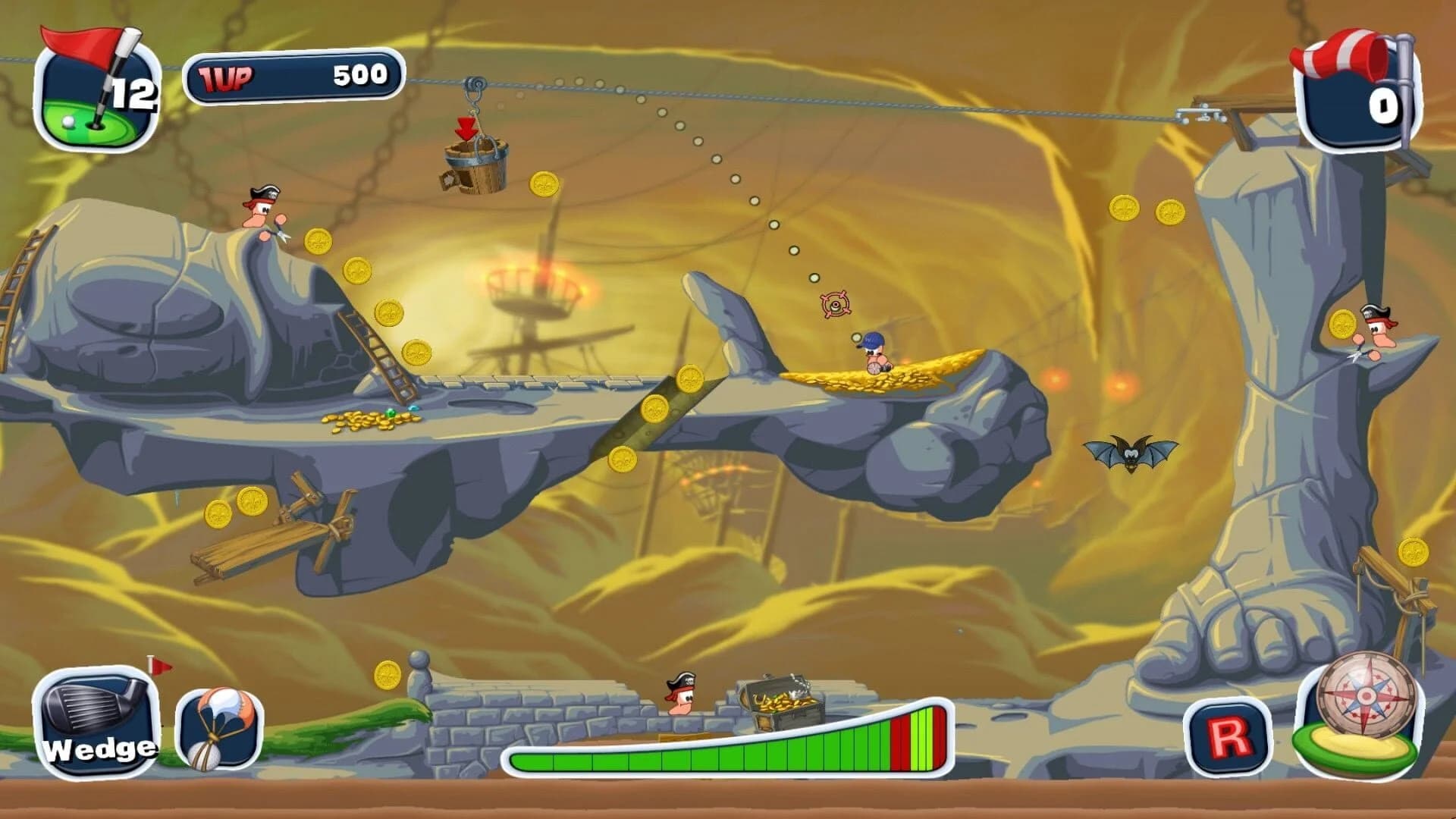 Worms Crazy Golf screenshot 2