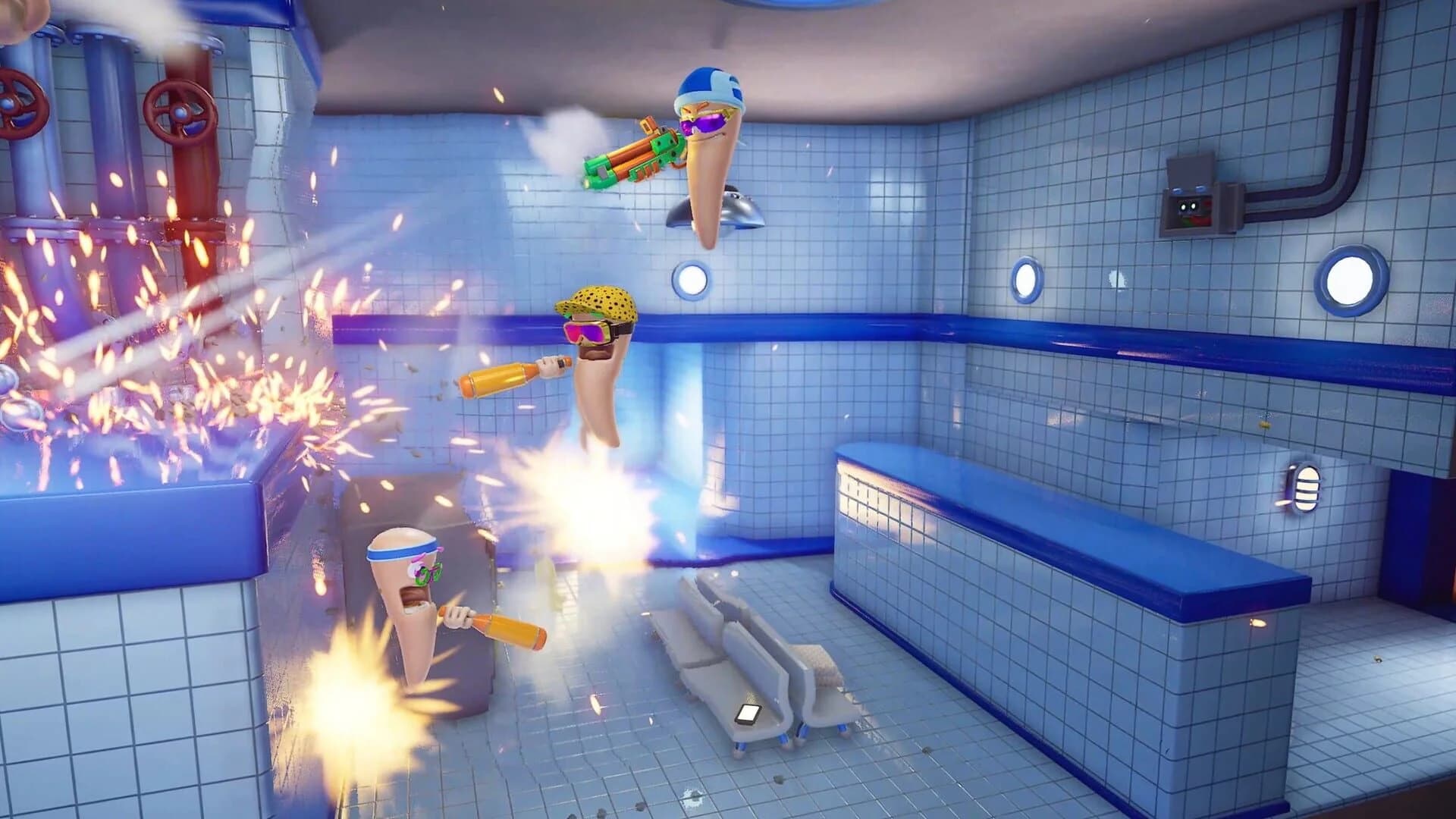 Worms Rumble screenshot 1
