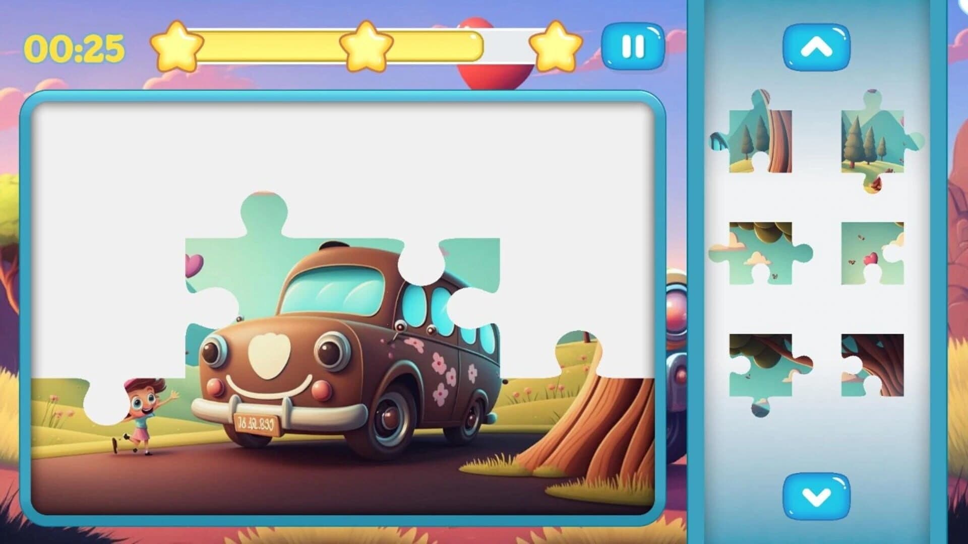 Wroom Wroom Puzzles screenshot 2