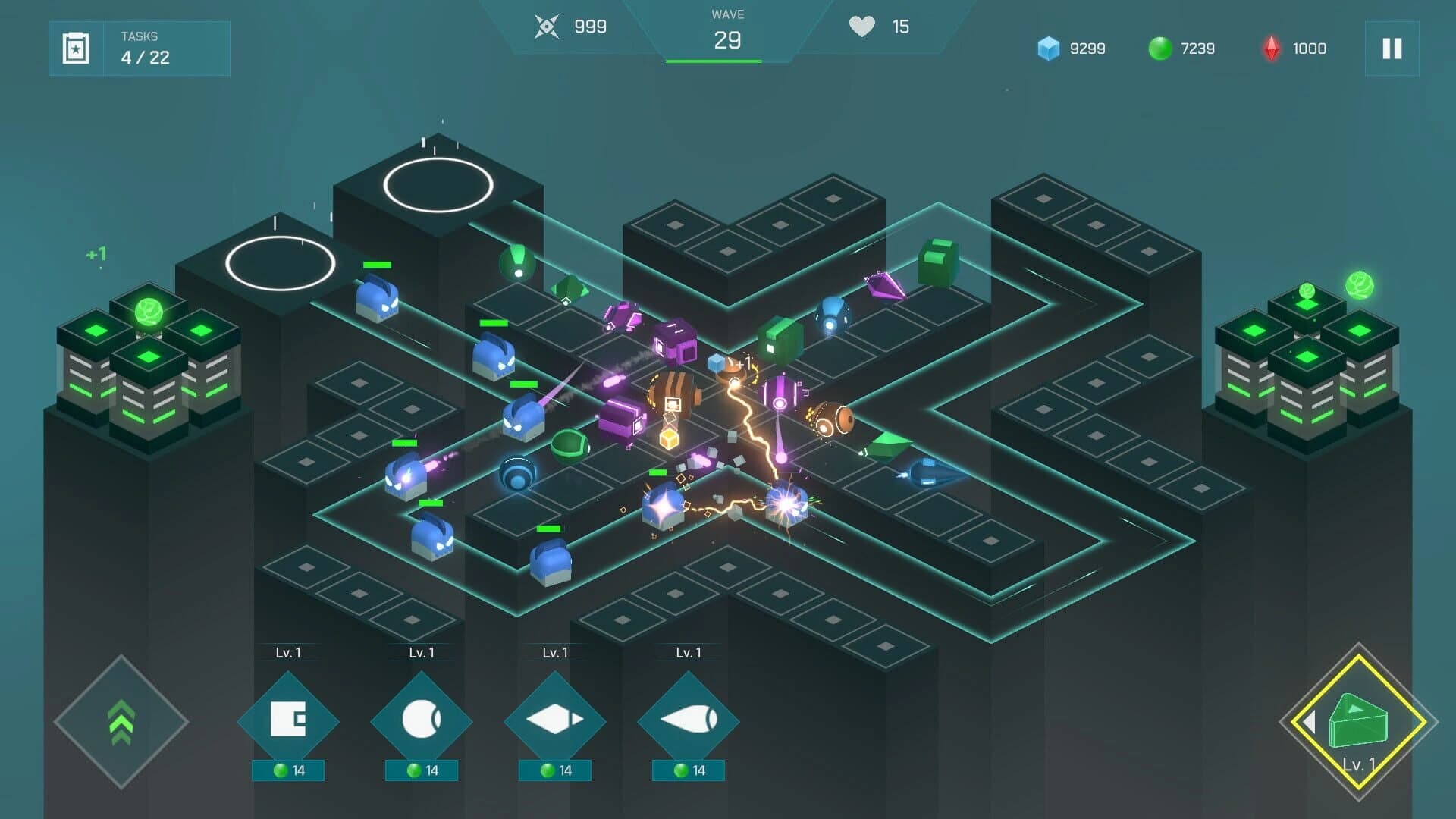 X Defense: Timing TD screenshot 2