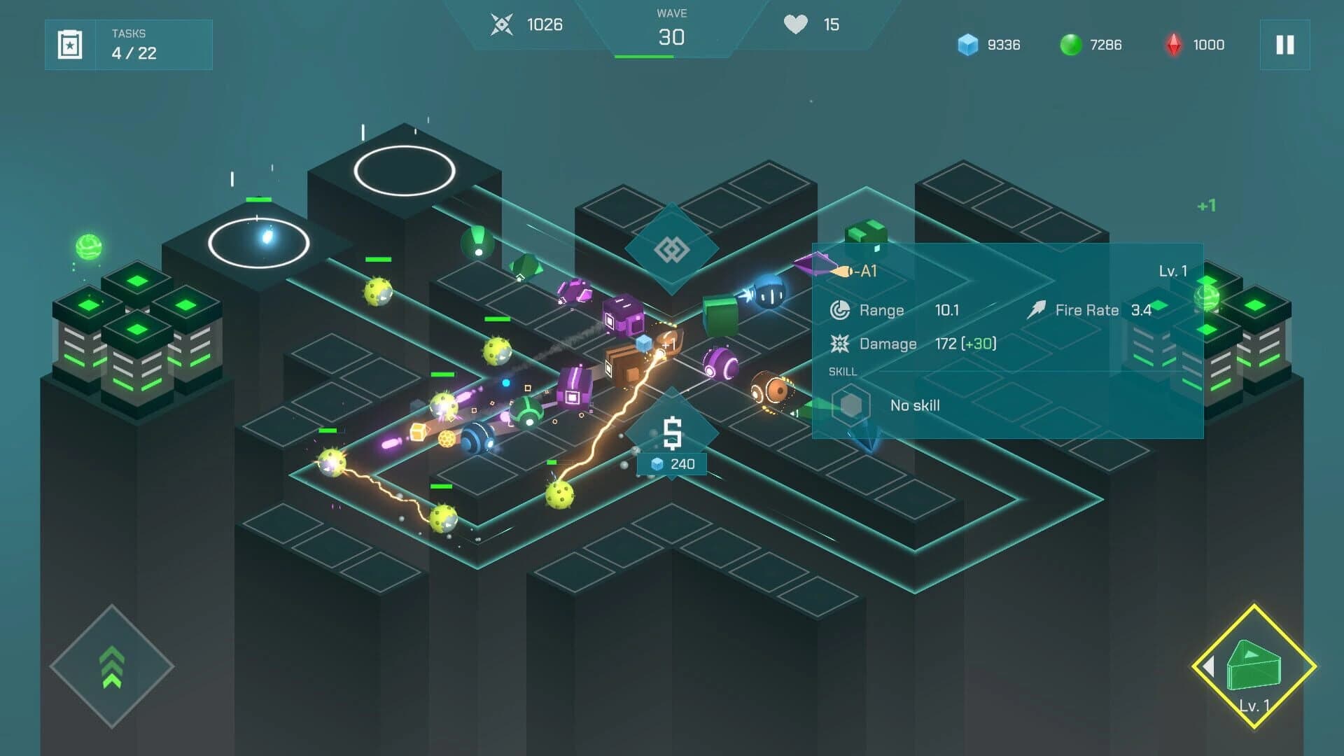 X Defense: Timing TD screenshot 1