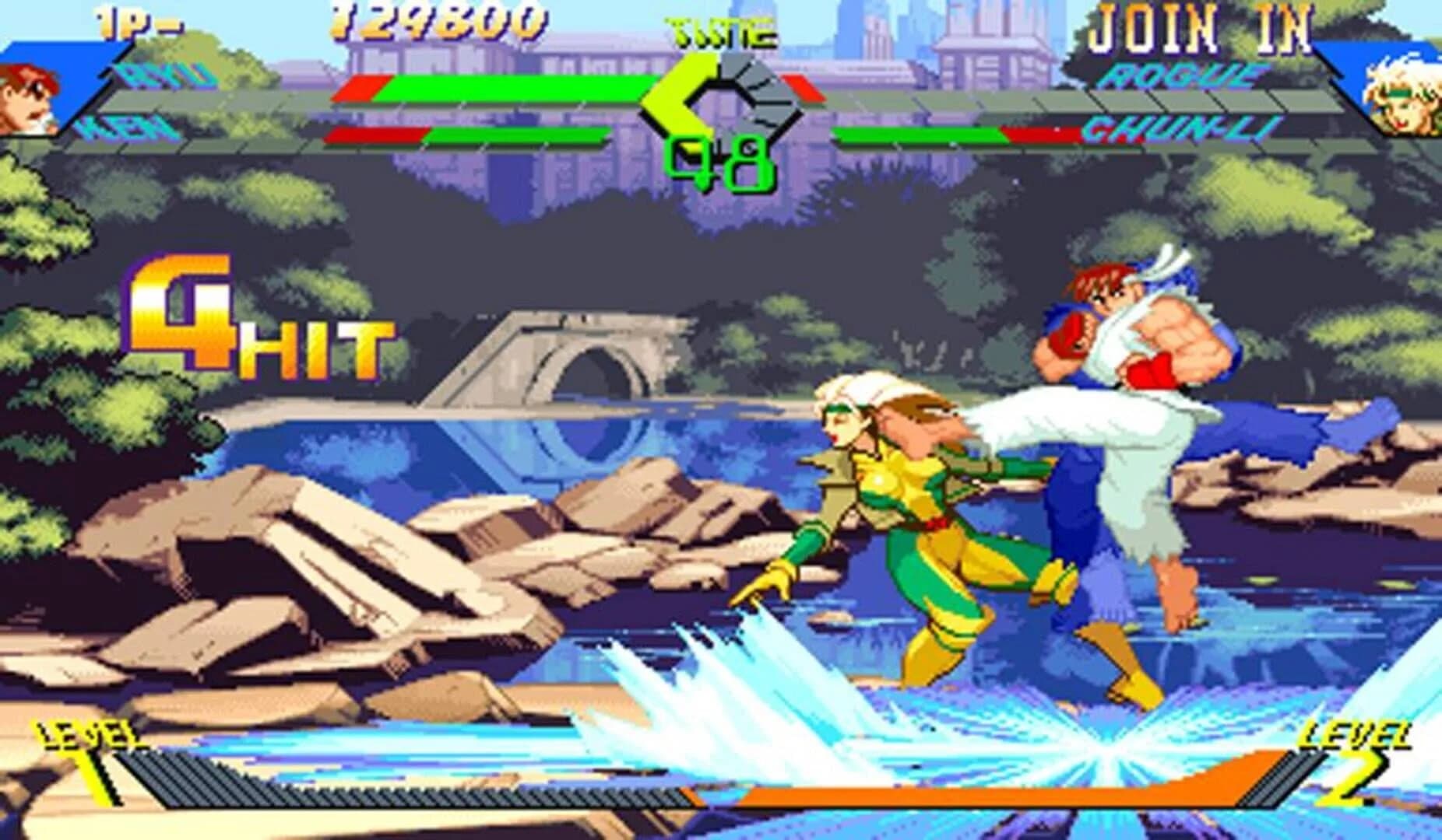 X-Men vs. Street Fighter screenshot 2