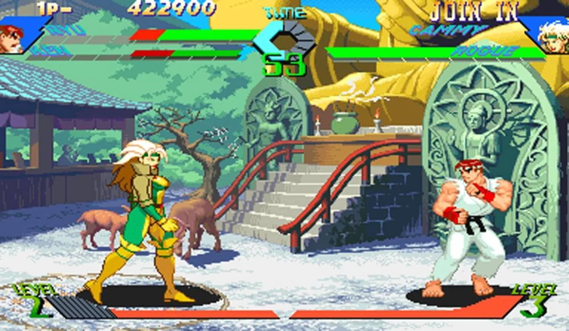 X-Men vs. Street Fighter screenshot 3