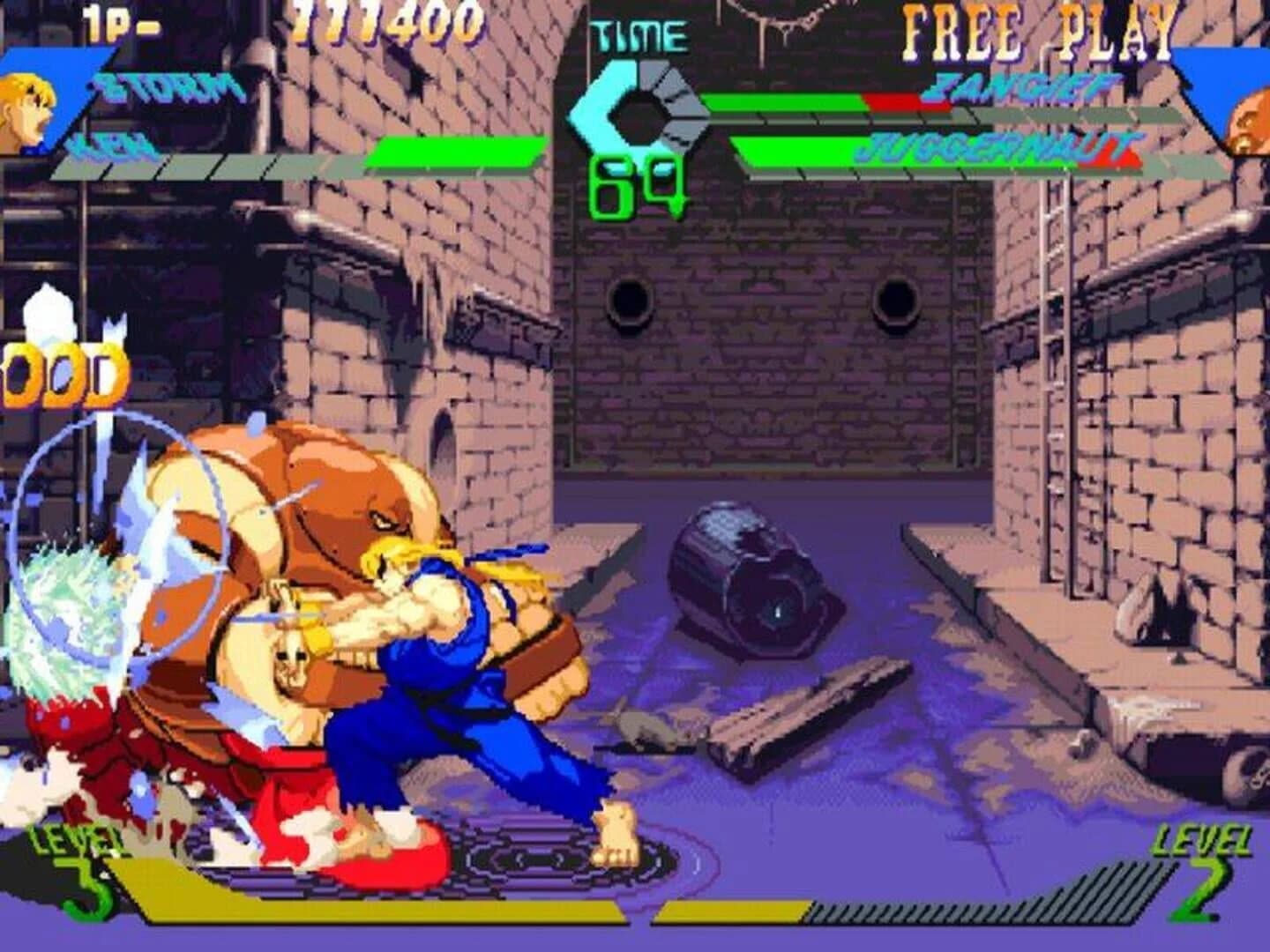 X-Men vs. Street Fighter screenshot 5