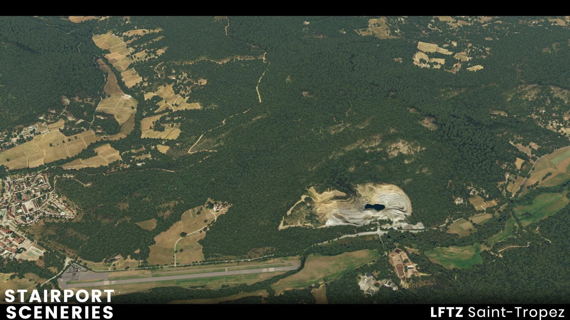 X-Plane 11: Aerosoft - St. Tropez screenshot 1