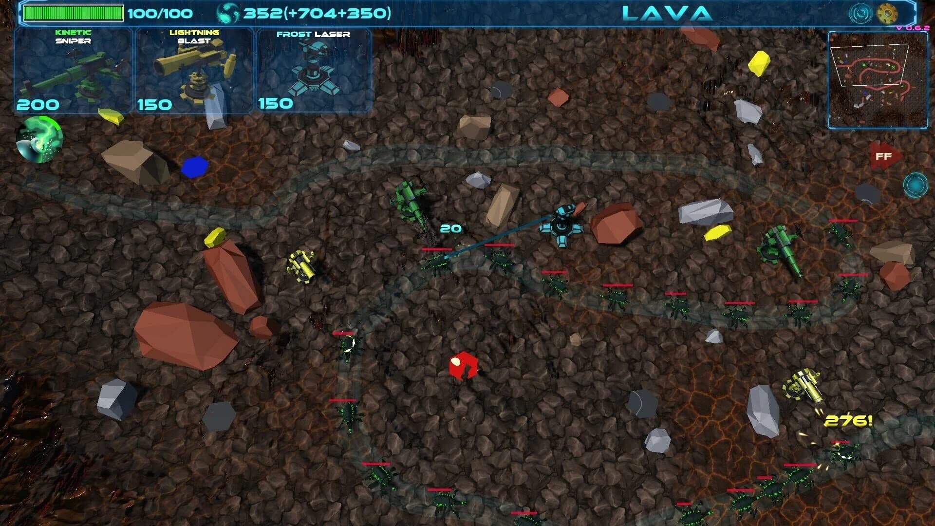 Xenocrystal TD screenshot 2