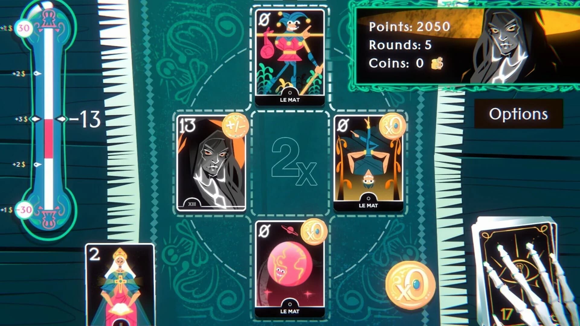 XIII: A Final Game of Tarot With Death screenshot 1