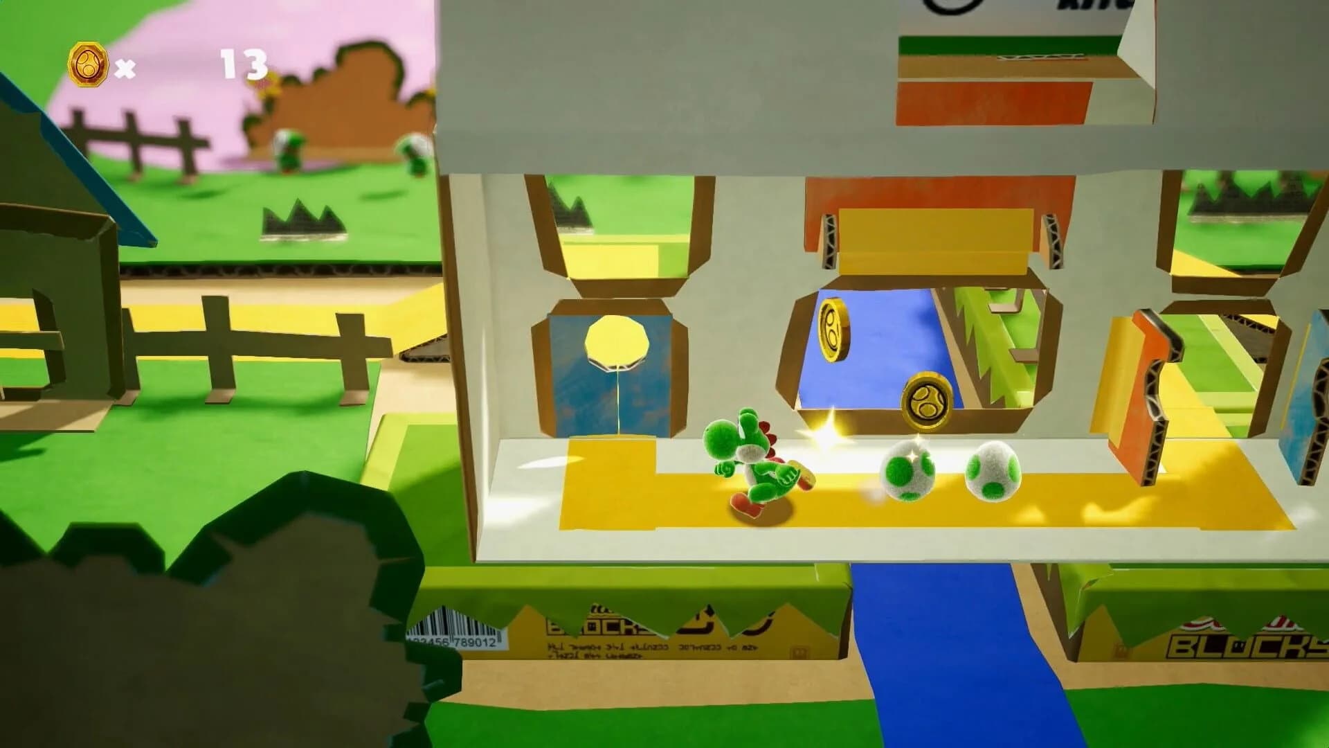 Yoshi's Crafted World screenshot 2