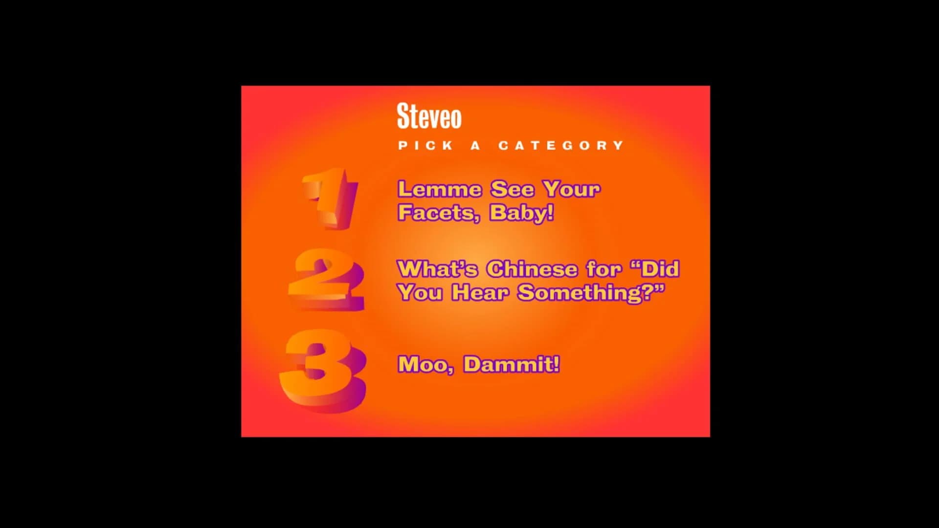 You Don't Know Jack vol. 6 The Lost Gold screenshot 1