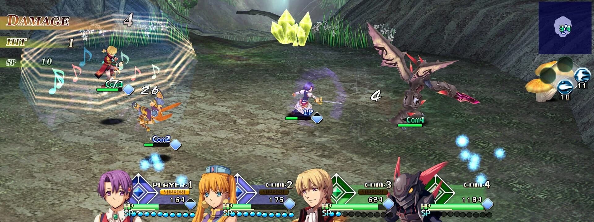 Ys vs. Trails in the Sky: Alternative Saga screenshot 5