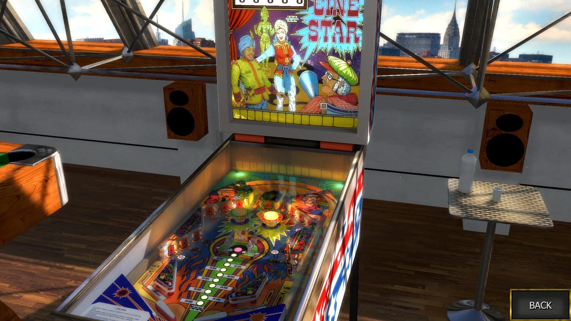 Zaccaria Pinball: Cine Star Table screenshot 5