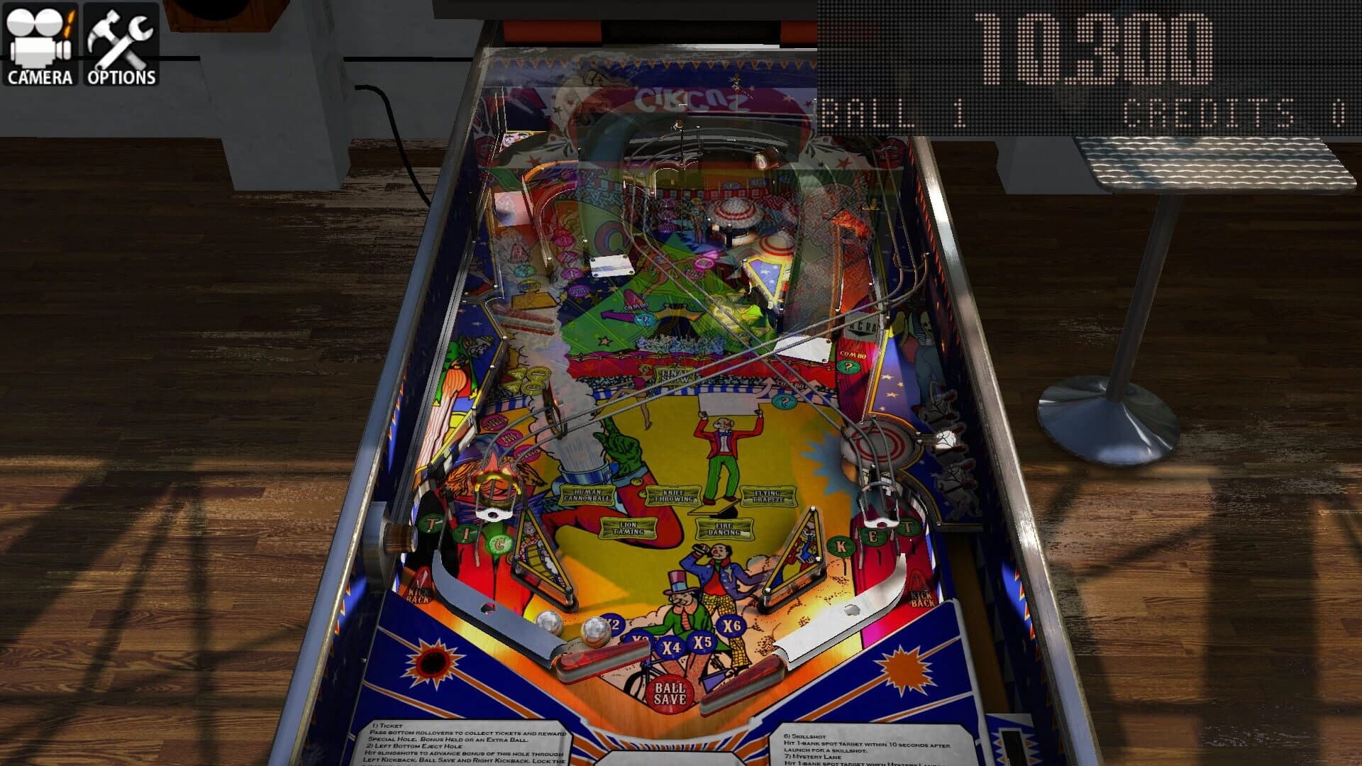 Zaccaria Pinball: Circus 2017 Table screenshot 1