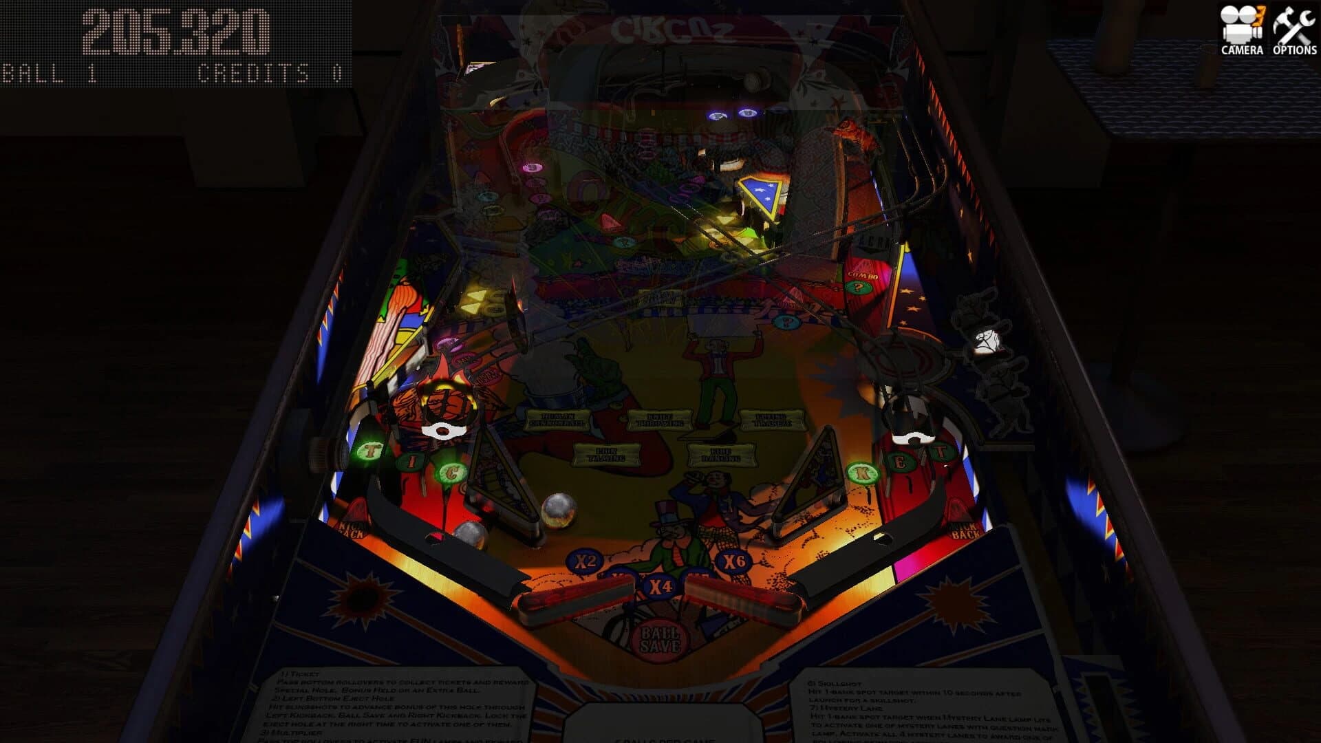 Zaccaria Pinball: Circus 2017 Table screenshot 3