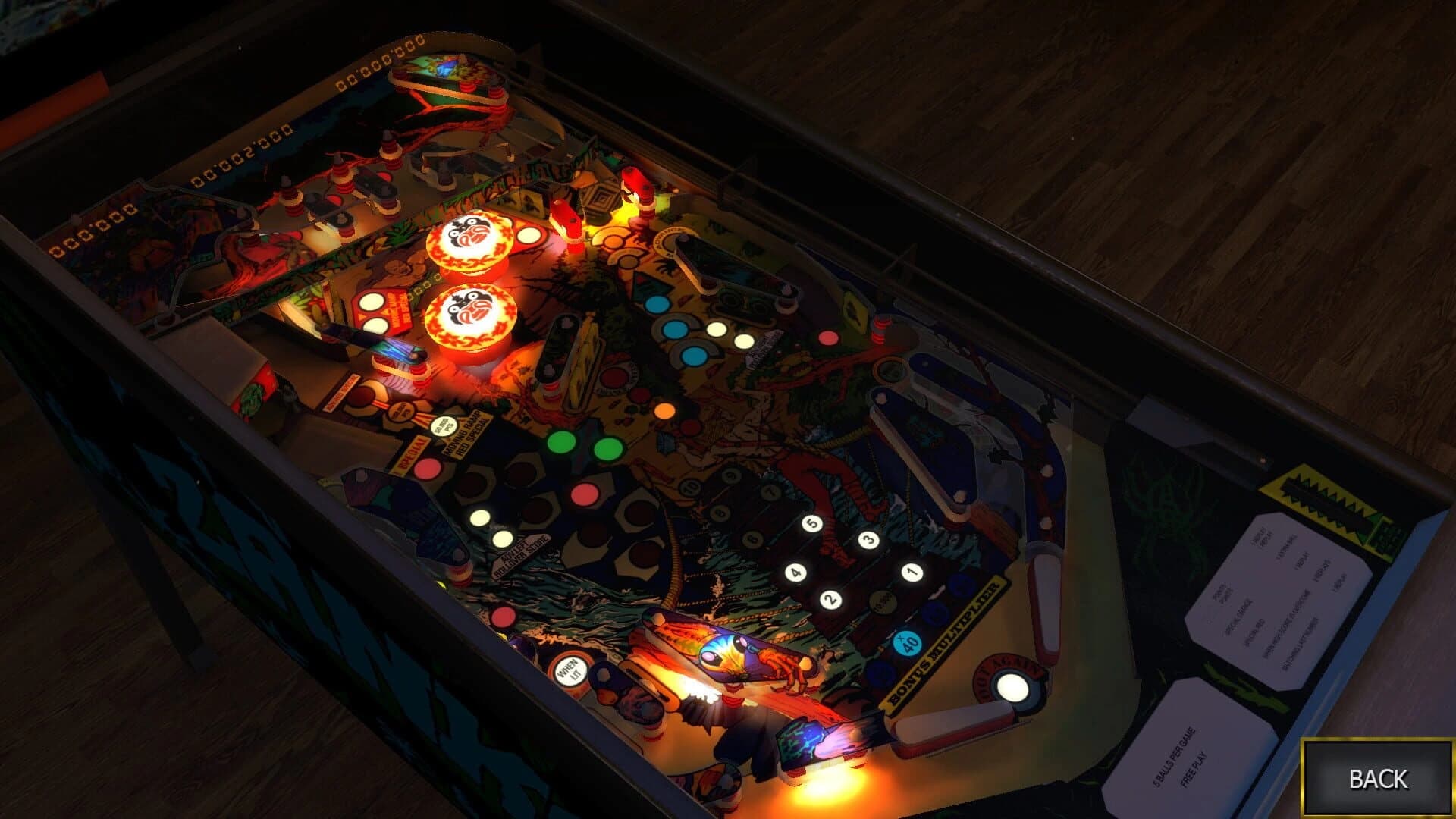 Zaccaria Pinball: Zankor Table screenshot 4