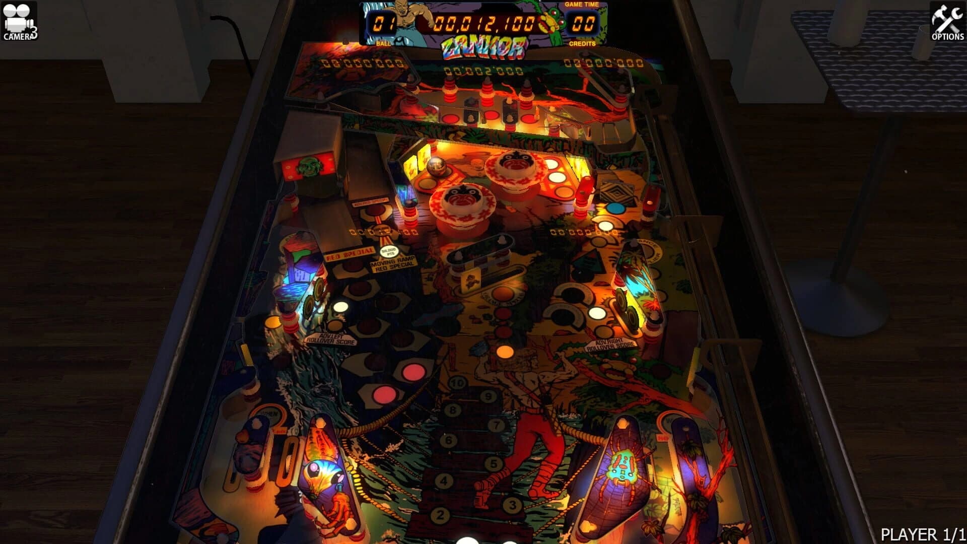 Zaccaria Pinball: Zankor Table screenshot 3