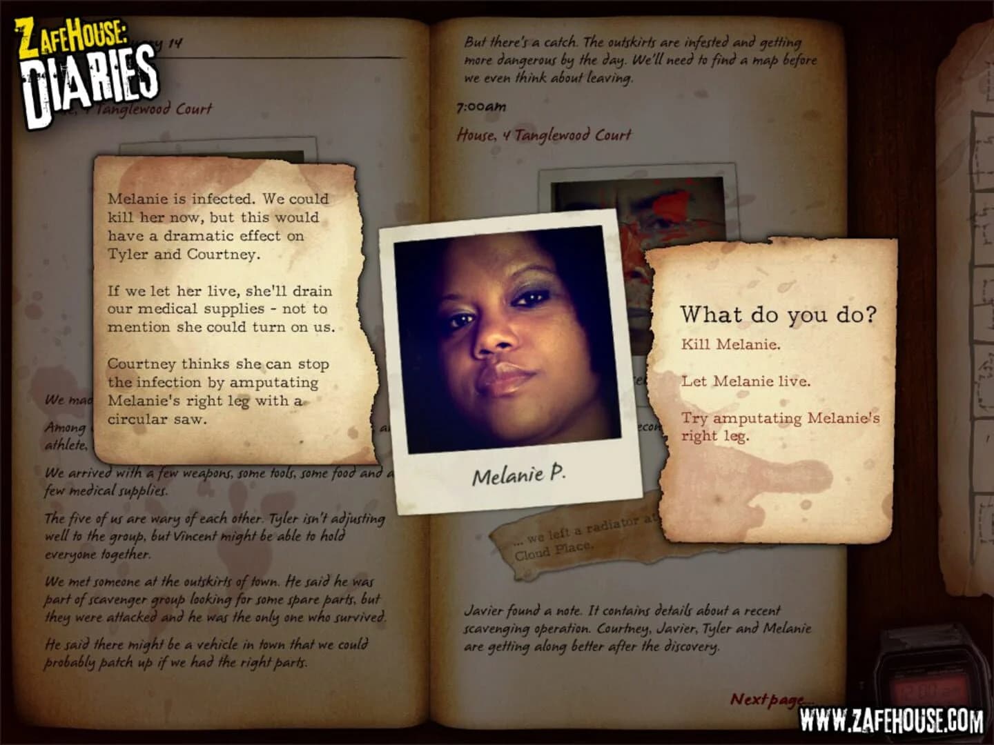 Zafehouse: Diaries screenshot 2