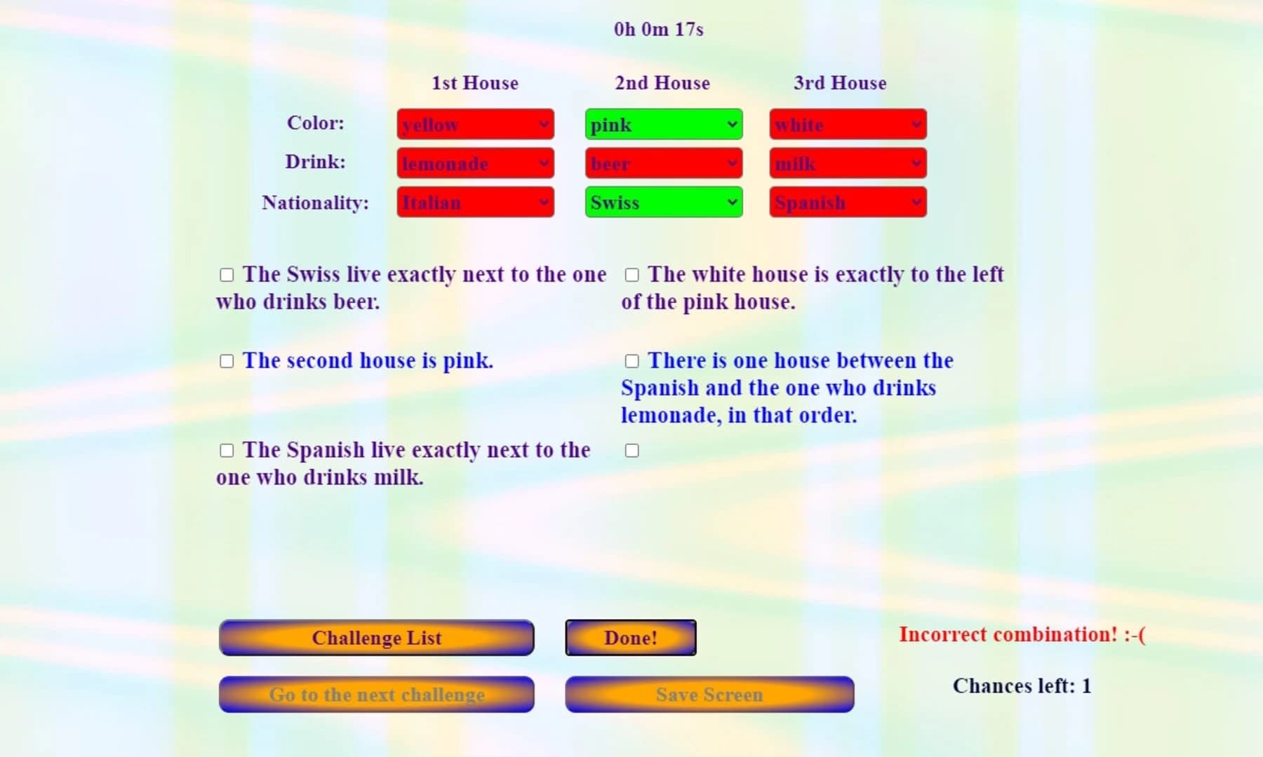 Zebra Logic Master screenshot 2