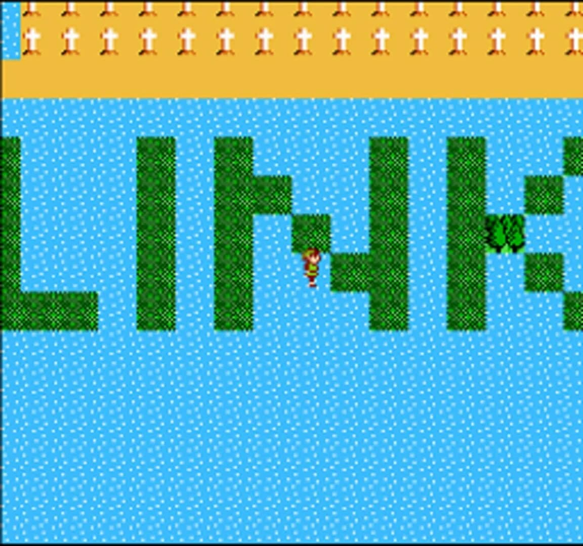 Zelda II: The Triforce of Courage screenshot 1