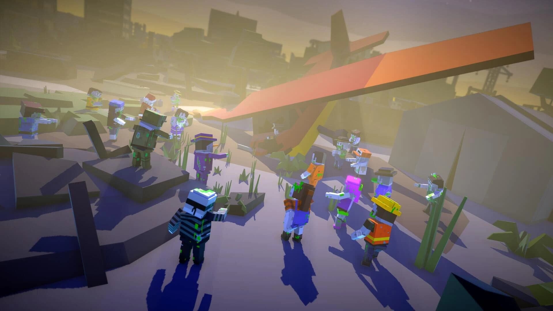 Zombie Blocks: Pixel Shooter Gun screenshot 5