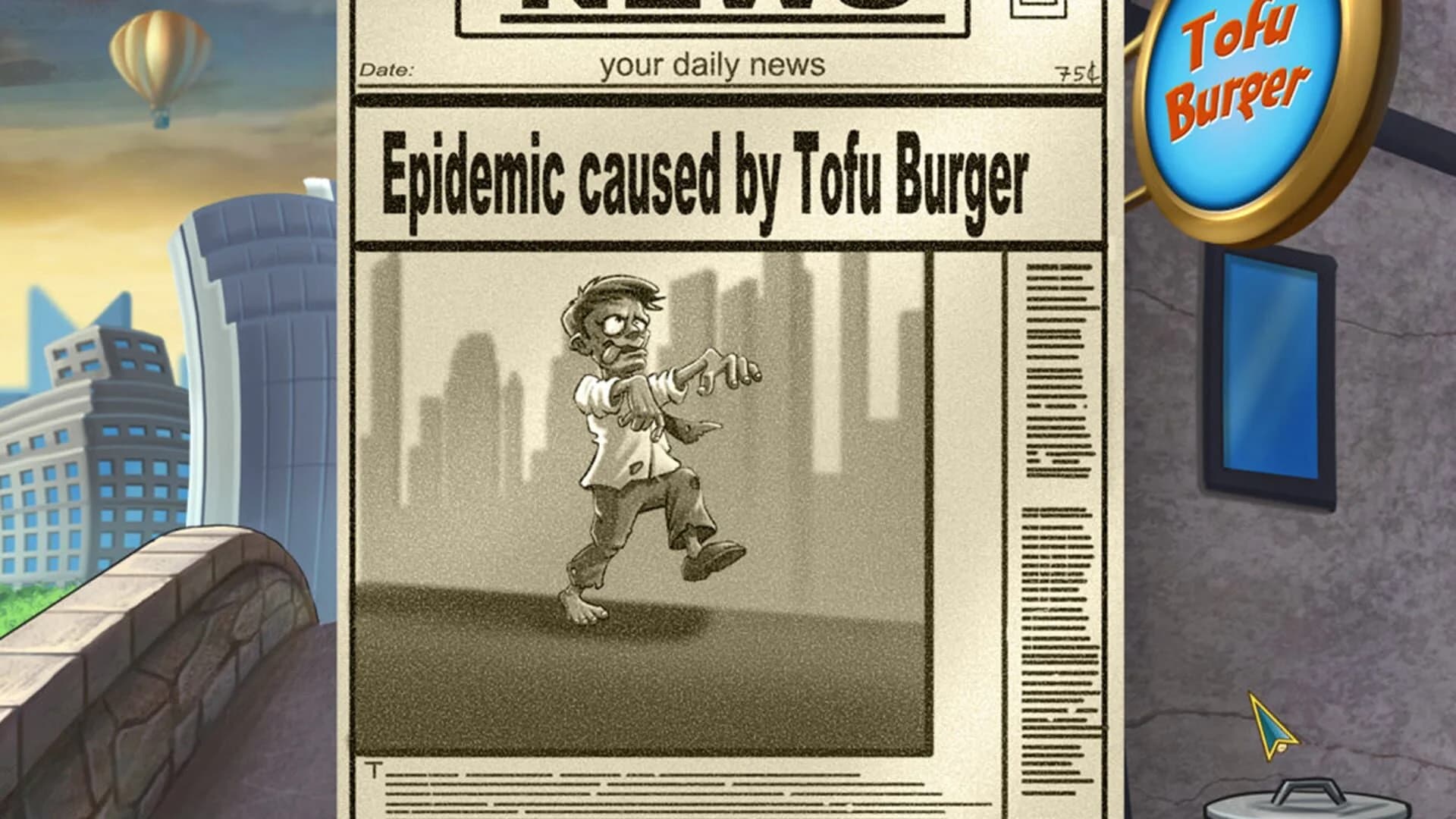 Zombie Solitaire screenshot 4