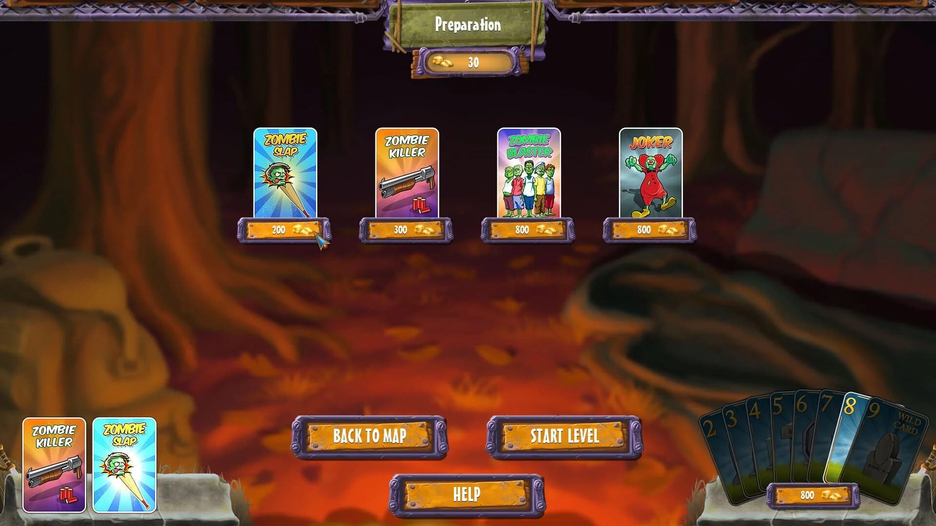 Zombie Solitaire 2 Chapter 1 screenshot 4