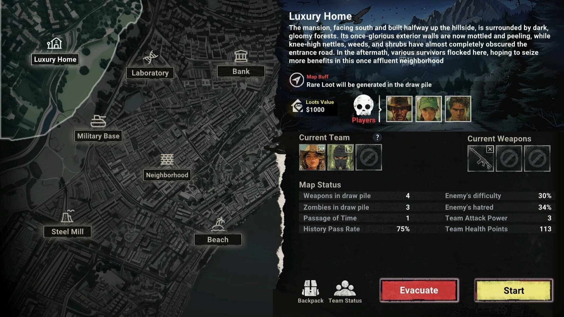 Zombiecards screenshot 2