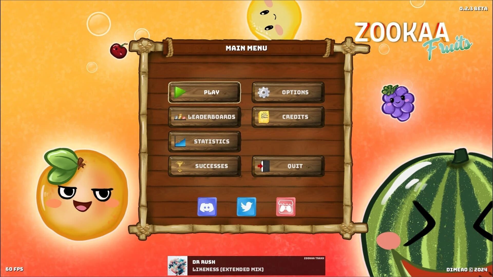 Zookaa Fruits screenshot 1