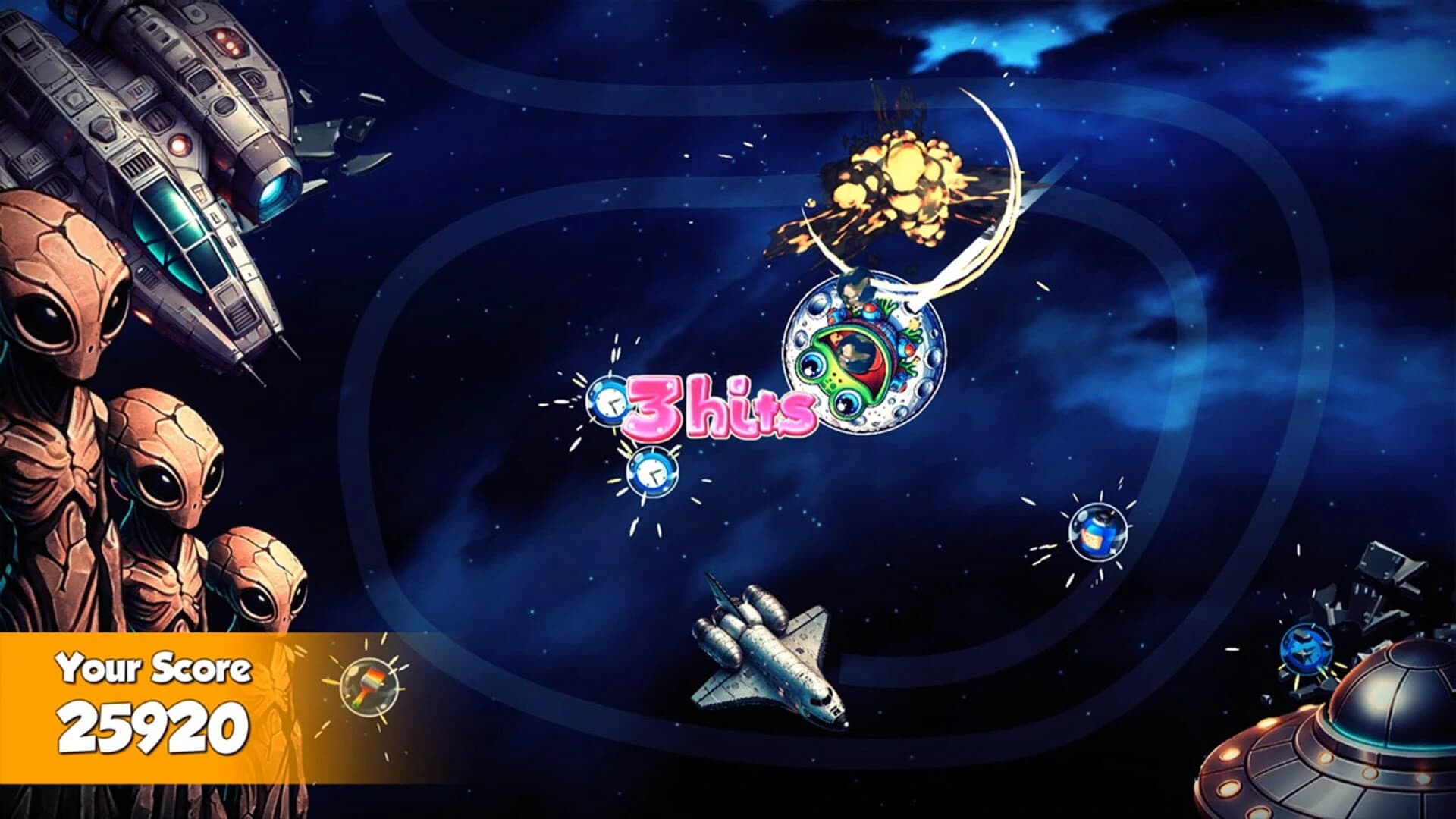 Zumba: Galactic Marble Blast screenshot 1